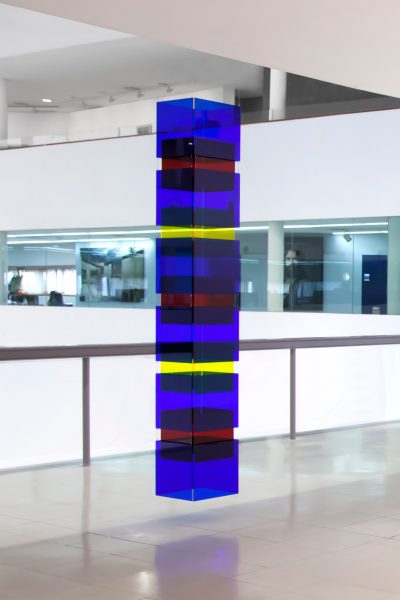 Column I, 2016 | 221 x 32 x 32 cm | Acrylic and stainless steel
