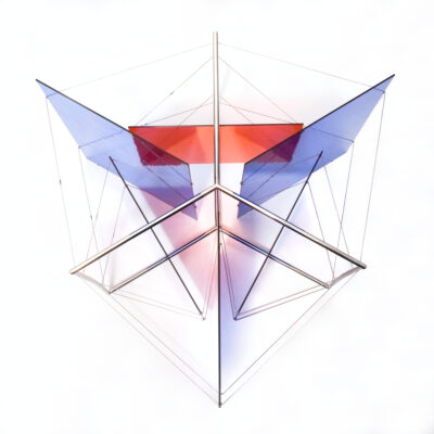 Inverse Triangle, 2010 | 62 x 68 x 68 cm | Glass and stainless steel
