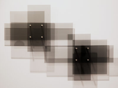 Monochrome Relief II, 2012 | 65 x 95 x 8.5 cm | Glass, stainless steel