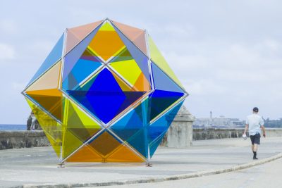 T-3C36, 2017-2019 | 400 x 420 x 490 cm | Polycarbonate and stainless steel