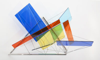 Angular II, 2011 | 40 x 60 x 40 cm | Glass and stainless steel