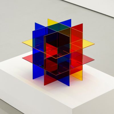 Cube 18 v.04, 2019-2020 | 60 x 60 x 60 cm | Acrylic