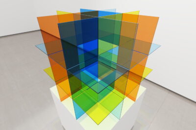 Cube 18 v.01, 2019-2020 | 60 x 60 x 60 cm | Acrylic